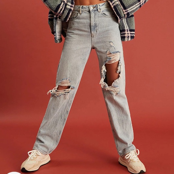 PacSun 90’s Ripped Baggy Jeans - Picture 6 of 10